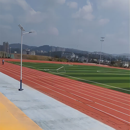 湖南郴州混合型跑道+足球场